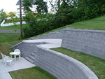 Retaining Wall Terraces